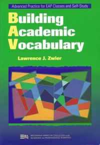 Produktbild: Zwier, L: Building Academic Vocabulary