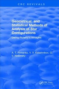 Produktbild: Fomenko, A: Geometrical and Statistical Methods of Analysis