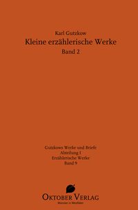 Produktbild: Kleine erz&auml;hlerische Werke Band 2