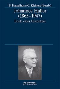 Produktbild: Johannes Haller (1865-1947)