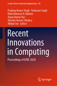 Produktbild: Recent Innovations in Computing