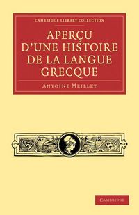 Produktbild: Apercu d'une histoire de la langue grecque