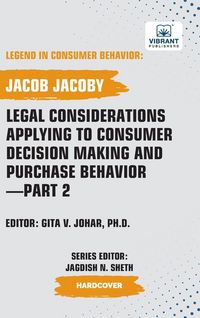 Produktbild: Legal Considerations Applying to Consumer Decision Making and Purchase Behavior-Part 2
