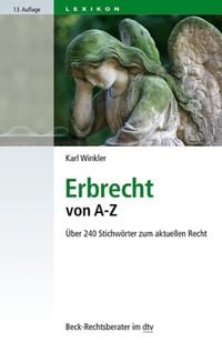 Bild vom Artikel Erbrecht von A-Z vom Autor Karl Winkler