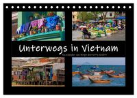 Produktbild: Unterwegs in Vietnam (Tischkalender 2026 DIN A5 quer), CALVENDO Monatskalender