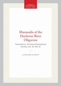 Produktbild: Mammalia of the Duchesne River Oligocene