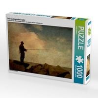 Produktbild: CALVENDO Puzzle Der nostalgische Angler | 1000 Teile Lege-Gr&ouml;&szlig;e 64x48cm Foto-Puzzle f&uuml;r gl&uuml;ckliche Stunden