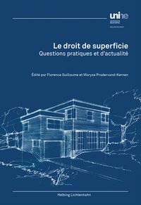 Produktbild: Le droit de superficie