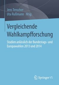 Produktbild: Vergleichende Wahlkampfforschung