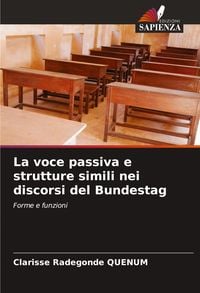 Produktbild: La voce passiva e strutture simili nei discorsi del Bundestag