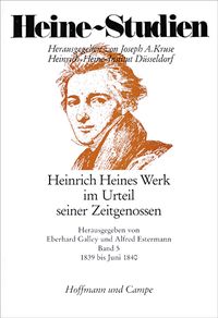Produktbild: Heinrich Heines Werk im Urteil seiner Zeitgenossen
