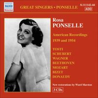 Bild vom Artikel American Recordings 1939+1954 vom Autor Rosa Ponselle