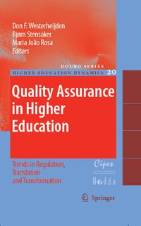 Produktbild: Quality Assurance in Higher Education