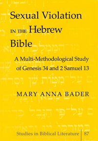 Produktbild: Sexual Violation in the Hebrew Bible
