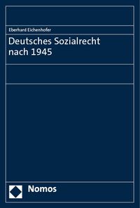 Produktbild: Deutsches Sozialrecht nach 1945
