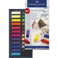 Faber-Castell Softpastellkreiden Mini, 24er Set Etui