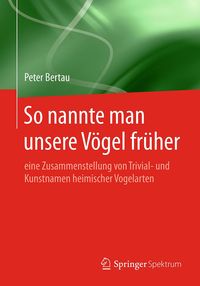 Produktbild: So nannte man unsere V&ouml;gel fr&uuml;her