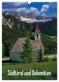 Produktbild: S&uuml;dtirol und Dolomiten (Wandkalender 2027 DIN A3 hoch), CALVENDO Monatskalender