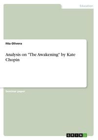 Produktbild: Analysis on "The Awakening" by Kate Chopin
