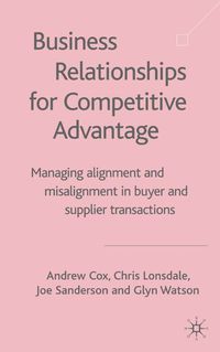 Produktbild: Business Relationships for Competitive Advantage