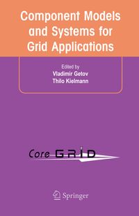 Produktbild: Component Models and Systems for Grid Applications