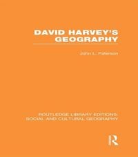 Produktbild: David Harvey's Geography (RLE Social & Cultural Geography)