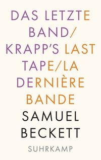 Produktbild: Das letzte Band. Krapp's Last Tape. La derni&egrave;re bande