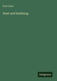 Produktbild: Staat und Erziehung