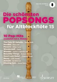Produktbild: Die sch&ouml;nsten Popsongs f&uuml;r Alt-Blockfl&ouml;te
