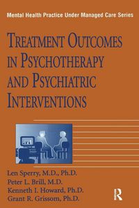 Produktbild: Treatment Outcomes In Psychotherapy And Psychiatric Interventions
