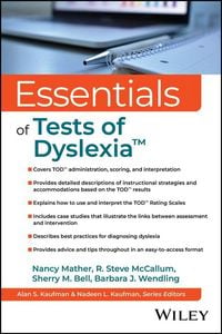 Produktbild: Essentials of the Tests of Dyslexia