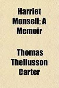 Produktbild: Harriet Monsell; A Memoir