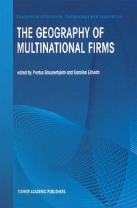 Produktbild: The Geography of Multinational Firms
