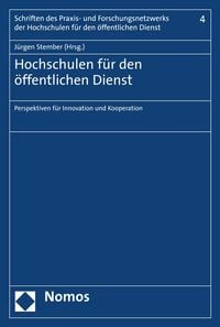 Produktbild: Hochschulen f&uuml;r den &ouml;ffentlichen Dienst