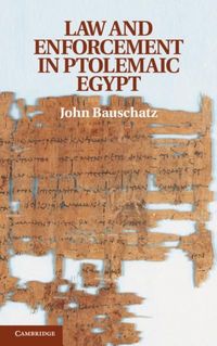 Produktbild: Law and Enforcement in Ptolemaic Egypt