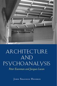 Produktbild: Architecture and Psychoanalysis