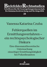 Produktbild: Fehlerquellen im Ermittlungsverfahren &ndash; ein rechtspsychologischer Diskurs