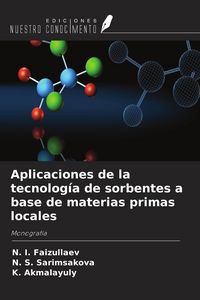 Produktbild: Aplicaciones de la tecnolog&iacute;a de sorbentes a base de materias primas locales