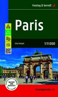 Produktbild: Paris, Stadtplan 1:11.000, freytag & berndt