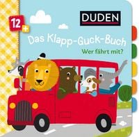 Produktbild: Duden 12+: Das Klapp-Guck-Buch: Wer f&auml;hrt mit?