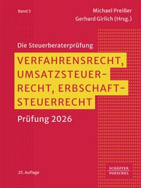 Produktbild: Verfahrensrecht, Umsatzsteuerrecht, Erbschaftsteuerrecht