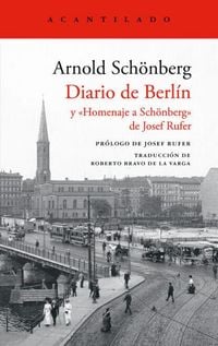 Produktbild: Diario de Berlin Y 'Homenaje a Sch&ouml;nberg' de Josef Rufer