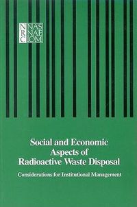 Produktbild: Social and Economic Aspects of Radioactive Waste Disposal