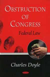 Produktbild: Doyle, C: Obstruction of Congress