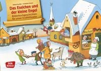 Produktbild: Das Eselchen und der kleine Engel. Kamishibai Bildkartenset.