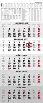 Produktbild: 5-Monatskalender 2027