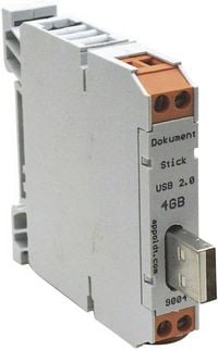 Produktbild: Appoldt USB-Stick f&uuml;r Hutschiene 1 St. USB2.0-4GB-A IP54