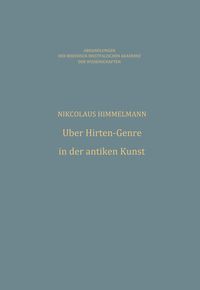 Produktbild: &Uuml;ber Hirten-Genre in der antiken Kunst