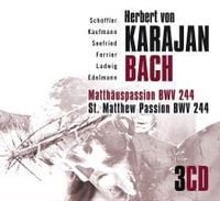 Produktbild: Ferrier/Seefried/Ludwig/Karajan: Bach: Matth&auml;uspassion BWV24