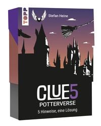 Produktbild: CLUE5 #Potterverse. 5 Hinweise, nur eine L&ouml;sung. Das Trend-Quiz f&uuml;r deine Tasche